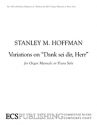 Stanley M. Hoffman, Variations on Dank sei dir, Herr Organ manuals or Piano Buch