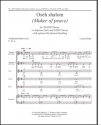 Coreen Duffy, Oseh shalom SSATB or Soprano Solo, SATB a Cappella Stimme