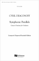 Cyril Deaconoff, Symphonic Parallels Orchestra Partitur