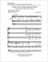 James F. Hopkins, Come, thou long-expected Jesus SAB and Organ Stimme