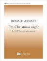 On Christmas night SAB Stimme