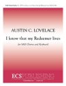 I Know that my Redeemer lives SAB, Keyboard [Organ or Piano] Stimme