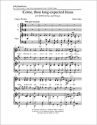 John Carter, Come, Thou Long-Expected Jesus SAB and Organ Stimme