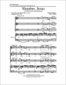 Daniel Pinkham, Slumber, Jesus SAB, Keyboard [Organ or Piano] Stimme
