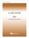 Clare Shore, Fire SATB and Piano Stimme
