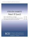 Steven Sametz, Amo!: 3. Amo! SATB divisi, Opt. Harp Stimme
