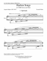 Gwyneth Walker, Harlem Songs: No. 1 Spirituals TTBB and Piano Stimme