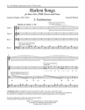 Gwyneth Walker, Harlem Songs: No. 3 Tambourines TTBB and Piano Stimme