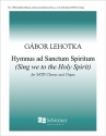 Gabor Lehotka, Hymnus ad Sanctum Spiritum SATB and Organ Stimme