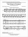 Gwyneth Walker, Our Dream of Freedom: No. 1 & No. 2 SATB and Piano Stimme
