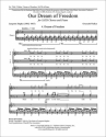 Gwyneth Walker, Our Dream of Freedom: No. 4 Dream of Freedom SATB and Piano Stimme