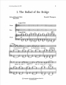 Randall Thompson, A Concord Cantata: The Ballad of the Bridge TB divisi, Orchestra or Piano Stimme