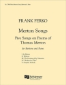 Frank Ferko, Merton Songs Baritone Voice and Piano Buch