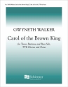 Gwyneth Walker, Carol of the Brown King TBB soli, TTB Piano Stimme