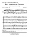 Derek Healey, Love came down at Christmas SSA, Piano or harp Stimme