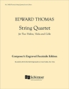 Edward Thomas, String Quartet Streichquartett Partitur