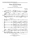 Derek Healey, Three Sacred Songs: 1. The Round Day SATB, Flute and Piano [ad lib.] Stimme