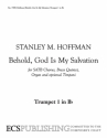 Stanley M. Hoffman, Behold, God Is My Salvation SATB, Organ or Brass quintet, Organ, opt. Timpani Stimmen-Set