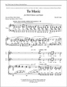 David Conte, To Music SSAA and Piano Stimme