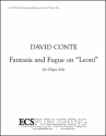 David Conte, Fantasia and Fugue on Leoni Organ Solo Buch