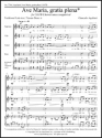 Giancarlo Aquilanti, Ave Maria, gratia plena SATB a Cappella Stimme