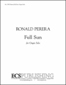 Ronald Perera, Full Sun Organ Solo Buch