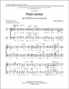 Henry Mollicone, Pater noster SATB a Cappella Stimme