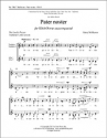 Henry Mollicone, Pater noster SSAA a Cappella Stimme