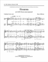 Henry Mollicone, Hosanna SATB a Cappella Stimme