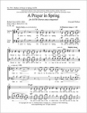 Gwyneth Walker, A Prayer in Spring SATB a Cappella Stimme