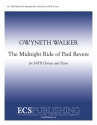 Gwyneth Walker, The Midnight Ride of Paul Revere SATB and Piano Stimme