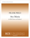 Frank Pesci, Ave Maria SSA , Keyboard [Organ or Piano] Stimme