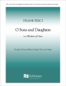 Frank Pesci, Windows of Grace 4. O Sons and Daughters Two-part Mixed or Equal and Organ Stimme