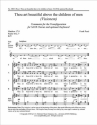 Frank Pesci, Thou art beautiful above the children of men SATB, Keyboard [Optional] Stimme