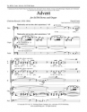 Advent for mixed chorus and organ score (en)