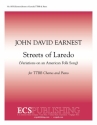 John David Earnest, Streets of Laredo TTBB and Piano Stimme