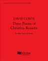 David Conte, Three Poems of Christina Rossetti High Voice and Piano Buch