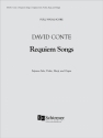 David Conte, Requiem Songs Soprano/High Voice Solo, Violin, Harp and Organ Klavierauszug