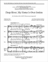 James McCullough, Deep River, My Home Is Over Jordan Baritone Solo, SATB Chorus unaccompanied Stimme