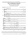 Christina Whitten Thomas, No la debemos dormir SATB and Piano Stimme
