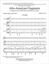 William Averitt, Afro-American Fragments: 1. Wonder SATB, Piano Four-hands Stimme