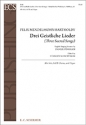 3 Geistliche Lieder (3 Sacred Songs) for alto solo, mixed chorus and organ vocal score (dt/en)