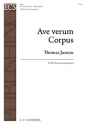 Thomas Juneau, Ave verum Corpus SATB a Cappella Stimme