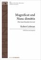 Robert Lehman, Magnificat and Nunc dimittis SATB unaccompanied Chorpartitur