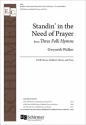 Gwyneth Walker, Standin' in the Need of Prayer from 3 Folk Hymns SATB Chorus, Children's Chorus, and Piano Chorpartitur