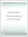 David Conte, Christmas Intrada SSAA Chorus, Brass Quintet, Percussion, Piano and Organ Partitur