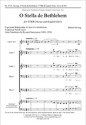 Robert Sieving, O Stella de Bethlehem TTBB Chorus and English Horn Buch
