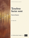 Steven Sametz, Tenebrae factae sunt Organ Solo Buch