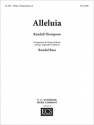 Randall Thompson_Randol Alan Bass, Alleluia String Orchestra and optional Suspended Cymbal Partitur