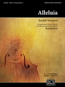 Randall Thompson_Randol Alan Bass, Alleluia String Orchestra and optional Suspended Cymbal Chorpartitur